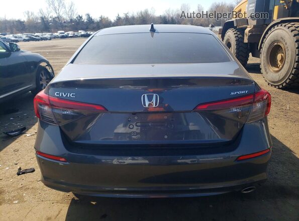 2HGFE2F54NH578441 2022 HONDA CIVIC Charcoal Widok z tyłu