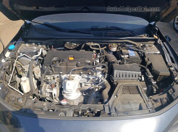 2HGFE2F54NH578441 2022 HONDA CIVIC Charcoal Widok wnętrza z tyłu