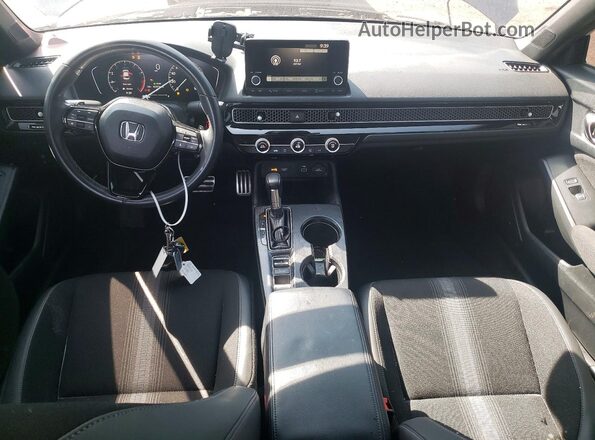 2HGFE2F54NH578441 2022 HONDA CIVIC Charcoal Widok deski rozdzielczej