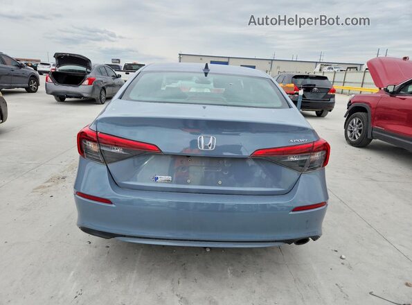 2HGFE2F54NH580156 2022 HONDA CIVIC Gray Vista trasera