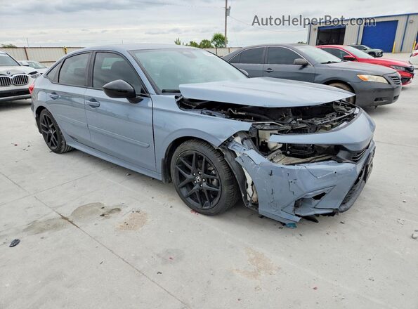 2HGFE2F54NH580156 2022 HONDA CIVIC Gray Delantero derecho