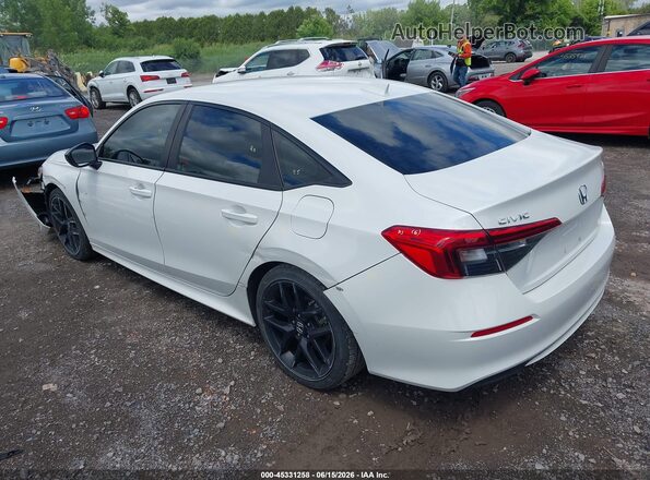2HGFE2F54NH595238 2022 HONDA CIVIC White უკანა მარცხენა