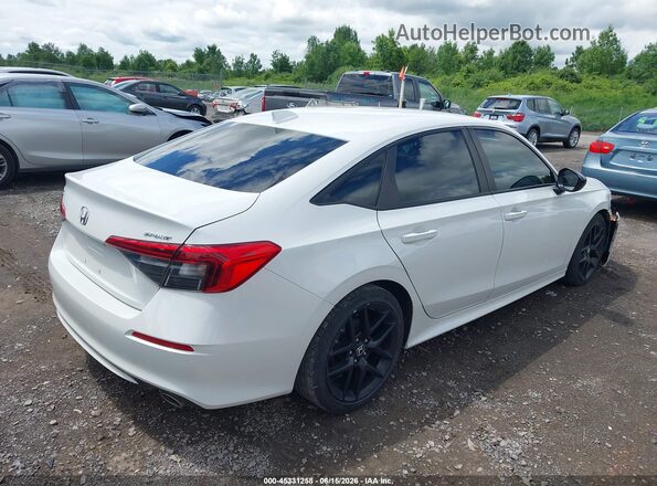 2HGFE2F54NH595238 2022 HONDA CIVIC White უკანა მარჯვენა