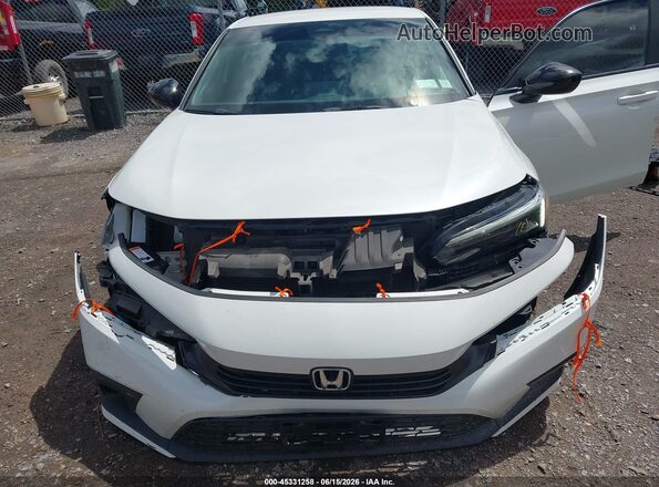 2HGFE2F54NH595238 2022 HONDA CIVIC White წინა ხედი