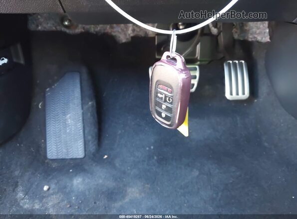 2HGFE2F54NH599841 2022 HONDA CIVIC Black Widok deski rozdzielczej