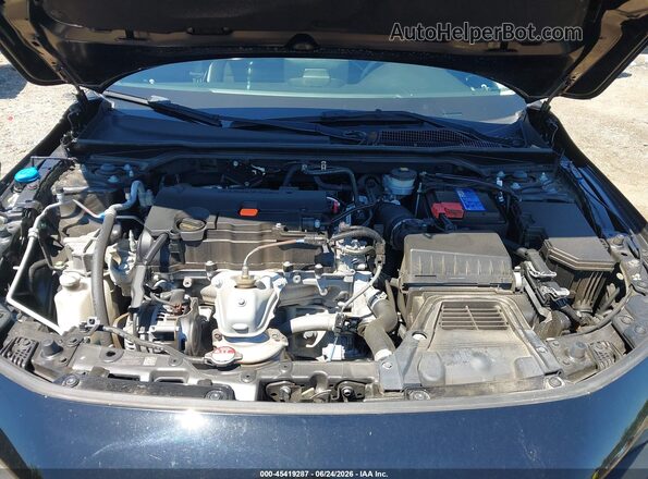 2HGFE2F54NH599841 2022 HONDA CIVIC Black Widok z tyłu