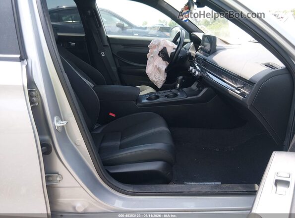 2HGFE2F54NH606111 2022 HONDA CIVIC Silver წინა სალონის ხედი