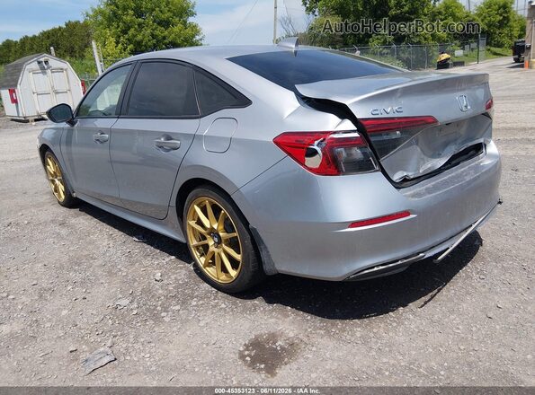 2HGFE2F54NH606111 2022 HONDA CIVIC Silver უკანა მარცხენა