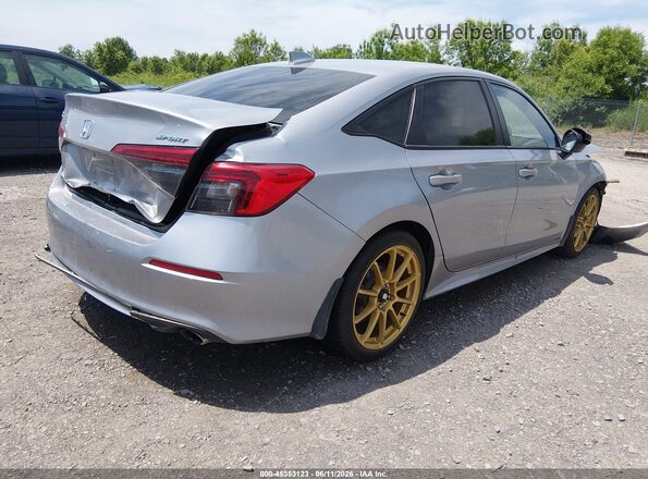 2HGFE2F54NH606111 2022 HONDA CIVIC Silver უკანა მარჯვენა