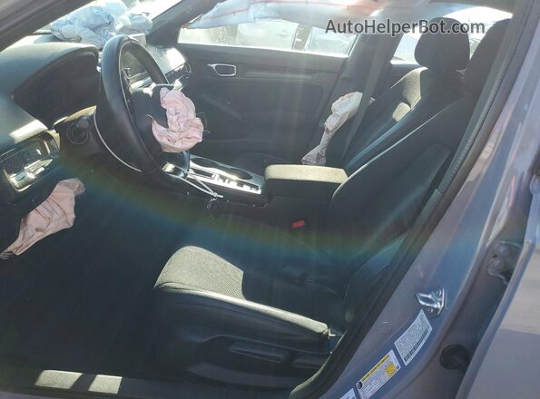 2HGFE2F54NH607906 2022 HONDA CIVIC Gray Սալոնի դիմացի տեսք