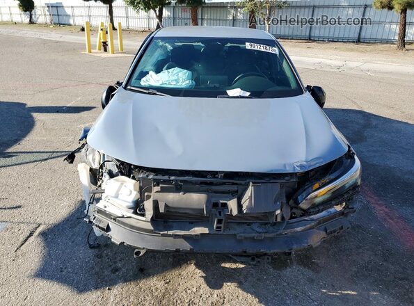 2HGFE2F54NH607906 2022 HONDA CIVIC Gray Դիմացի տեսք