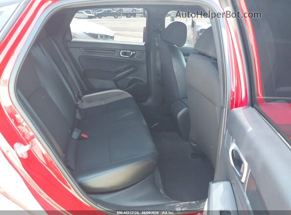 2HGFE2F54PH509641 2023 HONDA CIVIC Red VIN კოდის სტიკერის ხედი