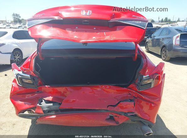 2HGFE2F54PH509641 2023 HONDA CIVIC Red წინა ხედი