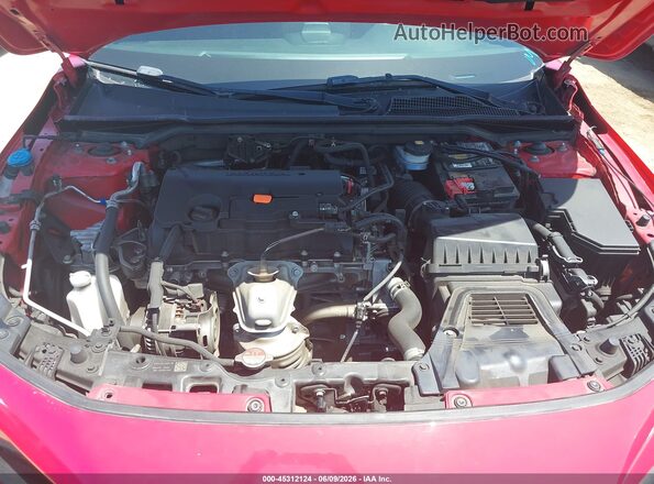 2HGFE2F54PH509641 2023 HONDA CIVIC Red უკანა ხედი