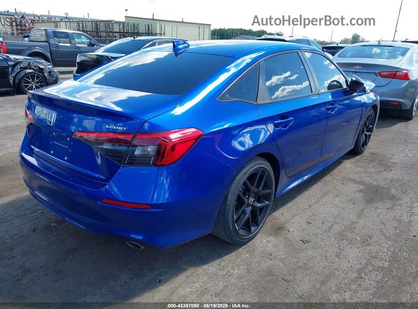 2HGFE2F54PH513334 2023 HONDA CIVIC Blue უკანა მარჯვენა