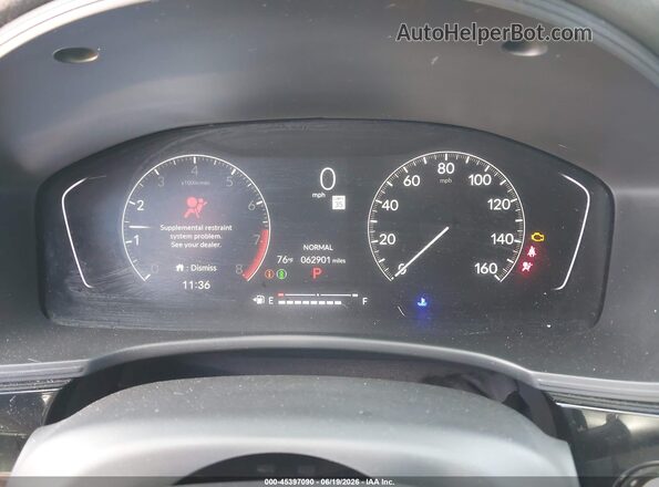 2HGFE2F54PH513334 2023 HONDA CIVIC Blue უკანა სავარძლების ხედი