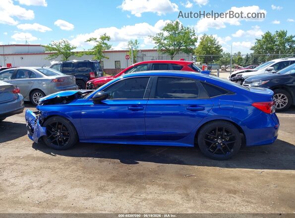 2HGFE2F54PH513334 2023 HONDA CIVIC Blue სალონის 360-გრადუსიანი ხედი