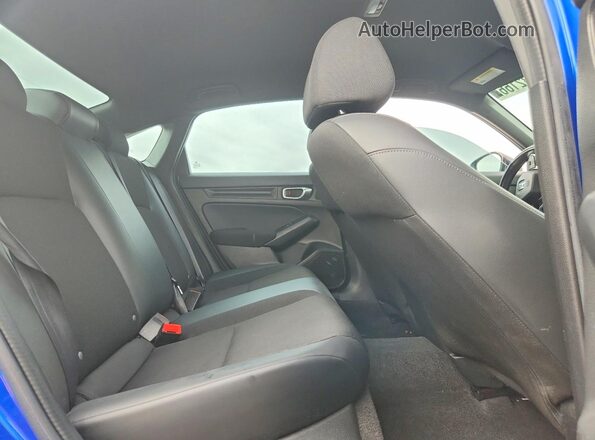 2HGFE2F54PH516623 2023 HONDA CIVIC Синий Вид задних сидений