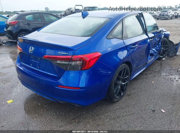 2HGFE2F54PH522809 2023 HONDA CIVIC Blue უკანა მარჯვენა