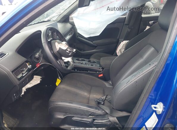 2HGFE2F54PH522809 2023 HONDA CIVIC Blue წინა სალონის ხედი