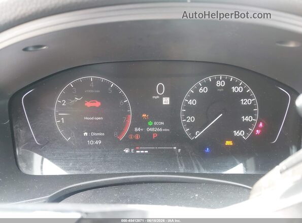 2HGFE2F54PH522809 2023 HONDA CIVIC Blue უკანა სავარძლების ხედი