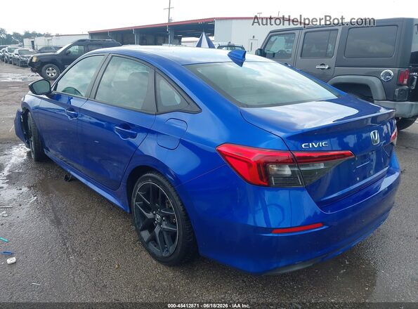 2HGFE2F54PH522809 2023 HONDA CIVIC Blue უკანა მარცხენა
