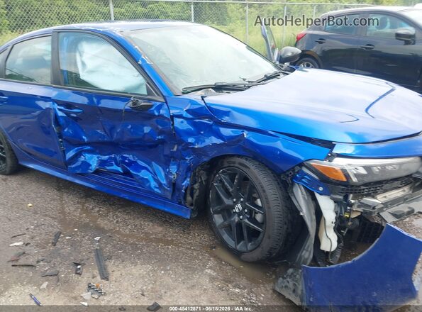 2HGFE2F54PH522809 2023 HONDA CIVIC Blue წინა ხედი