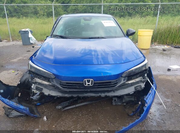 2HGFE2F54PH522809 2023 HONDA CIVIC Blue ხელსაწყოთა პანელის ხედი