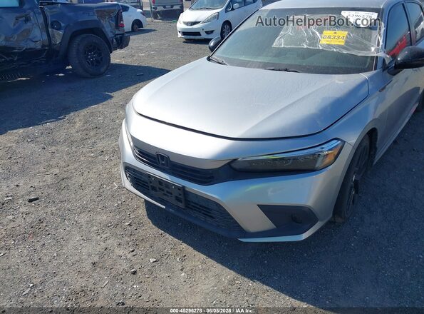 2HGFE2F54PH523362 2023 HONDA CIVIC Silver Vista frontal
