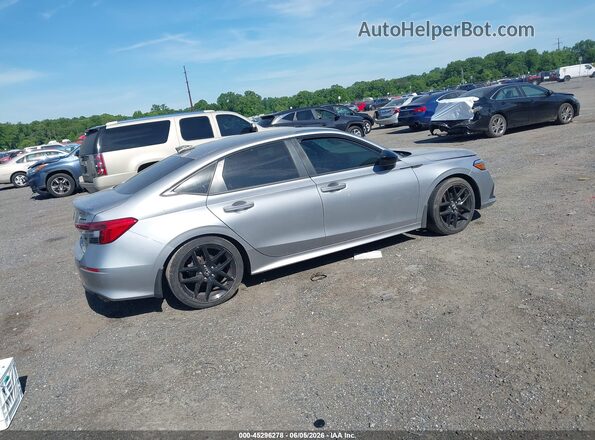 2HGFE2F54PH523362 2023 HONDA CIVIC Silver Trasero derecho