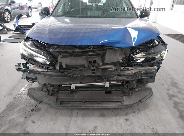 2HGFE2F54PH526231 2023 HONDA CIVIC Blue Rear interior view