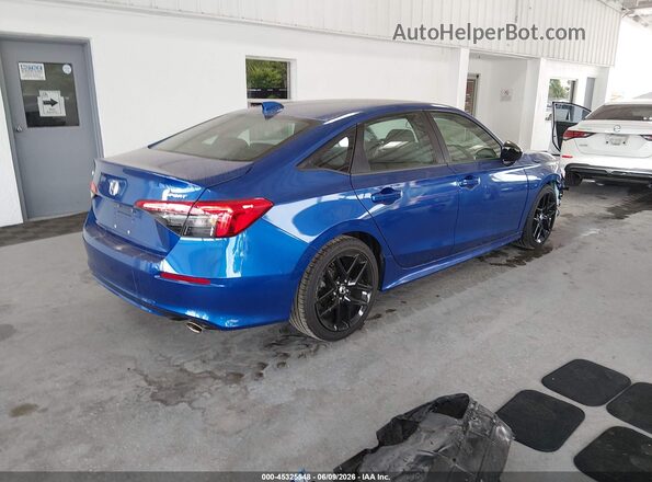 2HGFE2F54PH526231 2023 HONDA CIVIC Blue Rear right