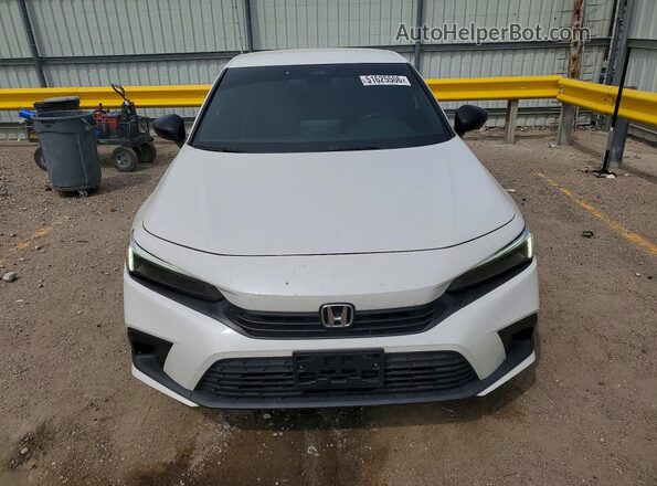2HGFE2F54PH526553 2023 HONDA CIVIC White Widok z przodu