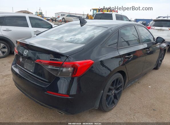 2HGFE2F54PH530134 2023 HONDA CIVIC Black Tył prawy