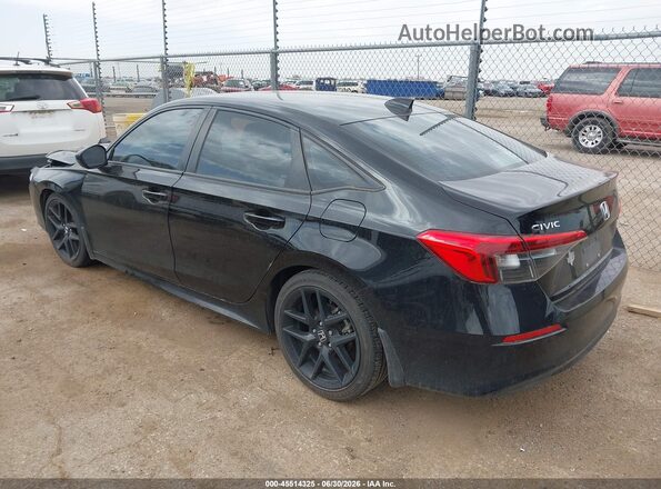 2HGFE2F54PH530134 2023 HONDA CIVIC Black Tył lewy
