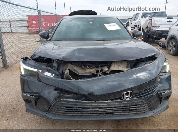 2HGFE2F54PH530134 2023 HONDA CIVIC Black Widok z przodu