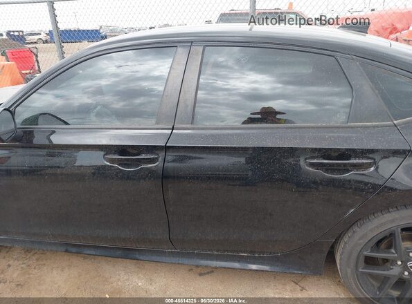 2HGFE2F54PH530134 2023 HONDA CIVIC Black Widok wnętrza 360 stopni