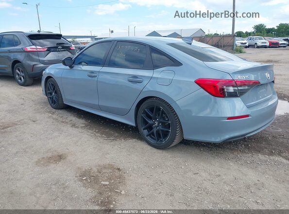 2HGFE2F54PH532515 2023 HONDA CIVIC Blue Rear left