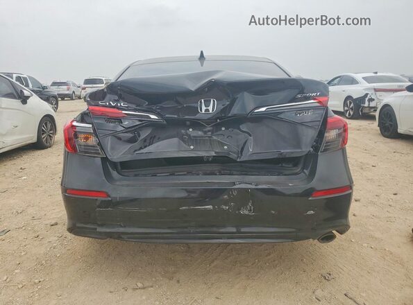 2HGFE2F54PH533888 2023 HONDA CIVIC Black Հետևի տեսք