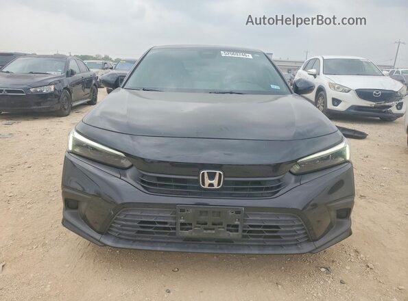 2HGFE2F54PH533888 2023 HONDA CIVIC Black Դիմացի տեսք
