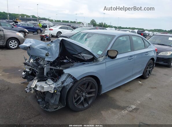 2HGFE2F54PH535270 2023 HONDA CIVIC Gray Przód lewy
