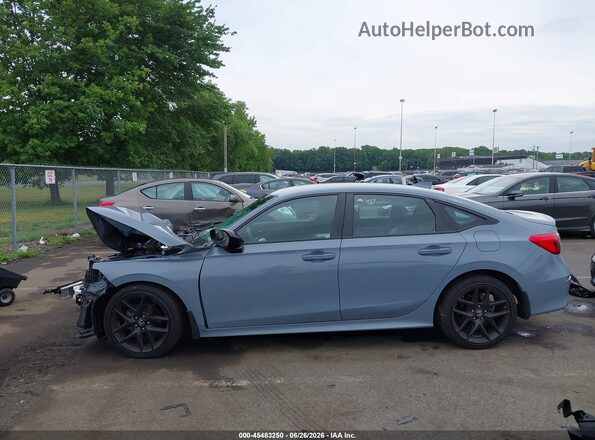 2HGFE2F54PH535270 2023 HONDA CIVIC Gray Widok wnętrza 360 stopni