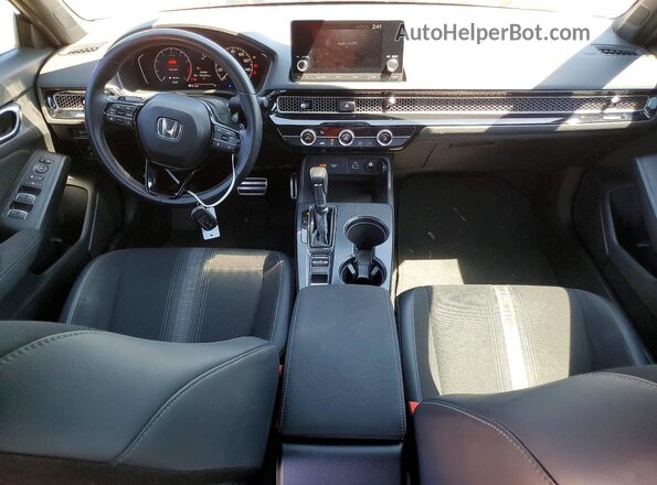 2HGFE2F54PH556412 2023 HONDA CIVIC Черный Вид панели приборов