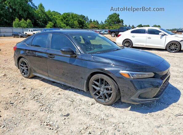 2HGFE2F54PH556412 2023 HONDA CIVIC Черный Передняя правая четверть