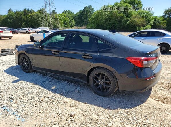2HGFE2F54PH556412 2023 HONDA CIVIC Черный Задняя левая четверть