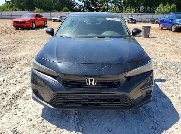 2HGFE2F54PH556412 2023 HONDA CIVIC Черный Вид спереди