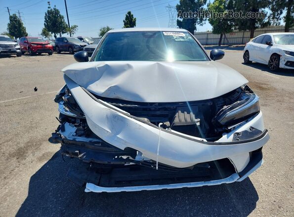 2HGFE2F54PH559682 2023 HONDA CIVIC White Դիմացի տեսք