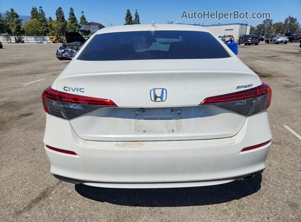 2HGFE2F54PH559682 2023 HONDA CIVIC White Հետևի տեսք