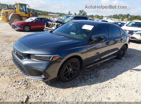 2HGFE2F54RH502577 2024 HONDA CIVIC Gray Front left