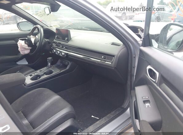 2HGFE2F54RH504622 2024 HONDA CIVIC Silver Widok wnętrza z przodu